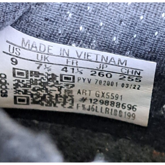 Adidas Ultraboost 22 Women’s Size 9 Black Running Sneakers Comfort - Picture 7 of 12